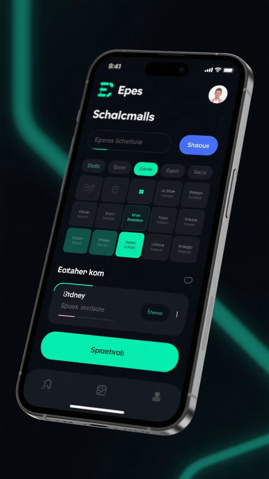 LPL赛程App界面示意图